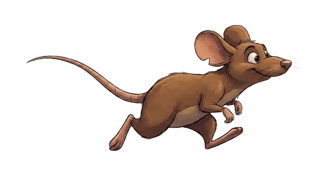 Illustration of a rat - David's unwanted kitchen roommates