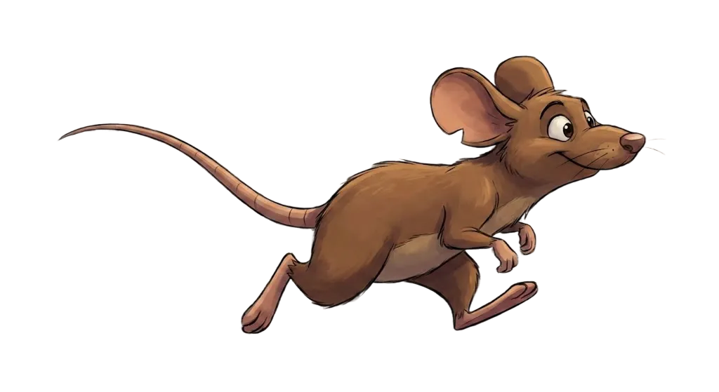Illustration of a rat - our intern's unwanted kitchen roommates